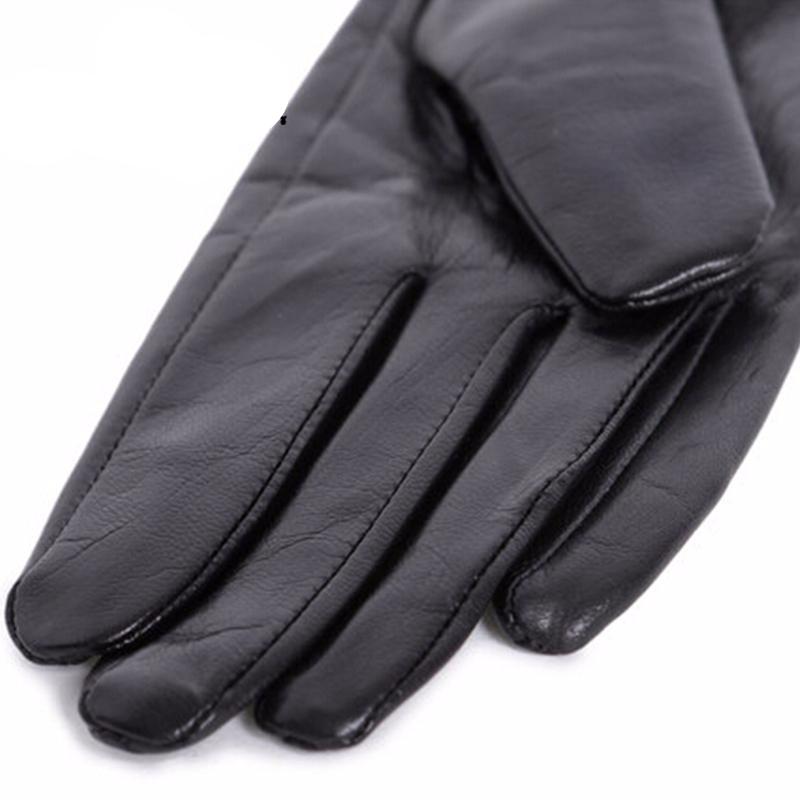 Cozy Genuine Leather Gloves