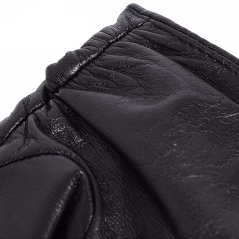 Cozy Genuine Leather Gloves