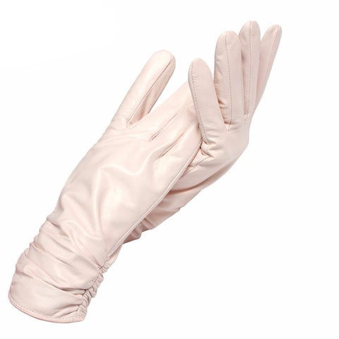 Cozy Genuine Leather Gloves