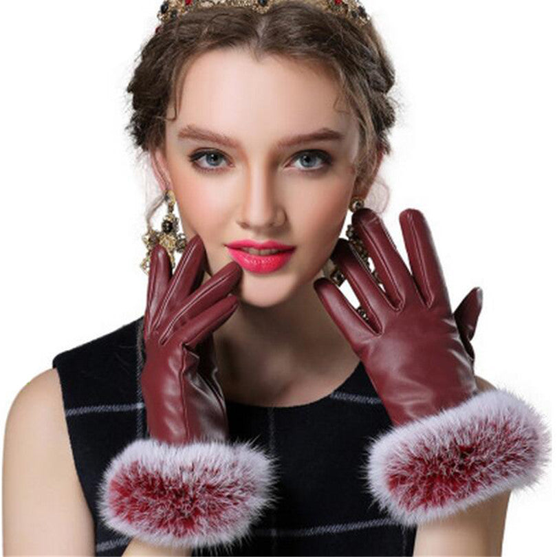 PU Leather Gloves