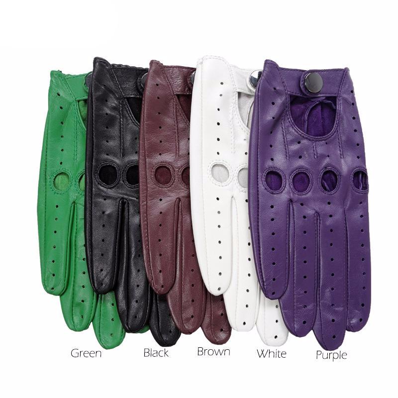 Top Fashion Women Goatskin Gloves