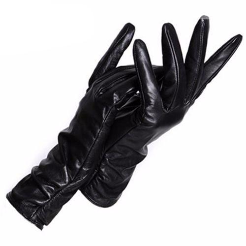 Cozy Genuine Leather Gloves