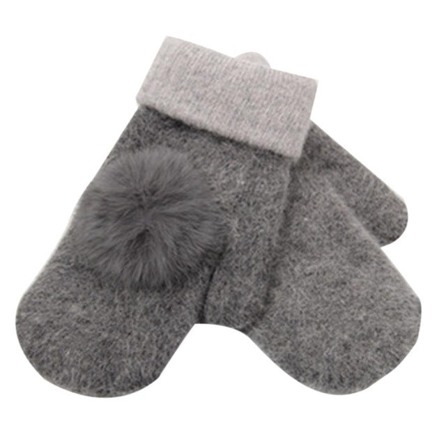 Fashion Knitted Mittens