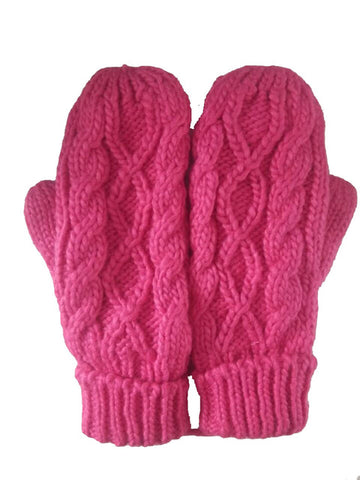 Fashion Knitted Thick Mitten